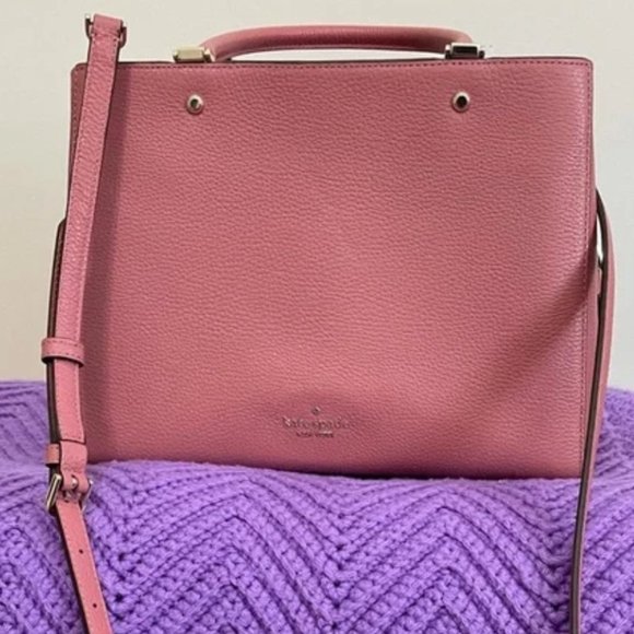 kate spade Handbags - Kate Spade Leila Purse Triple Compartment Satchel